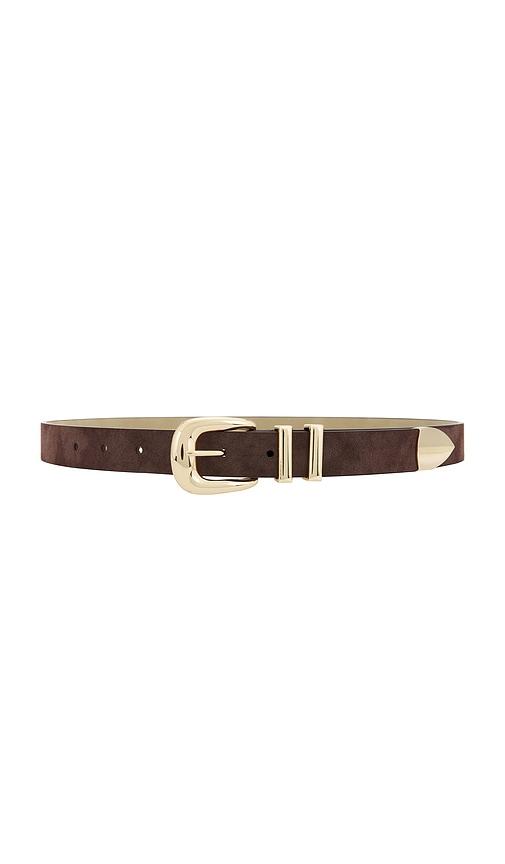 petit moments Atlas Belt in Brown by PETIT MOMENTS