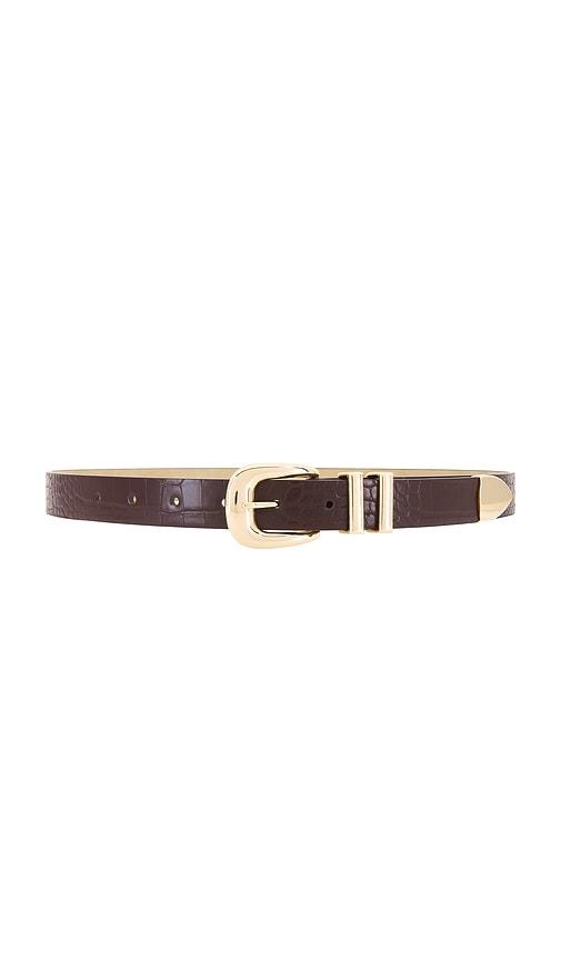 petit moments Atlas Belt in Brown by PETIT MOMENTS