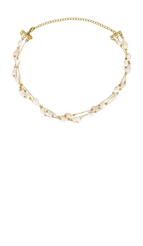 petit moments Dreamscape Necklace in Ivory by PETIT MOMENTS