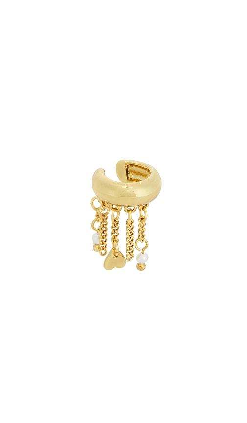 petit moments Dune Ear Cuff in Metallic Gold by PETIT MOMENTS