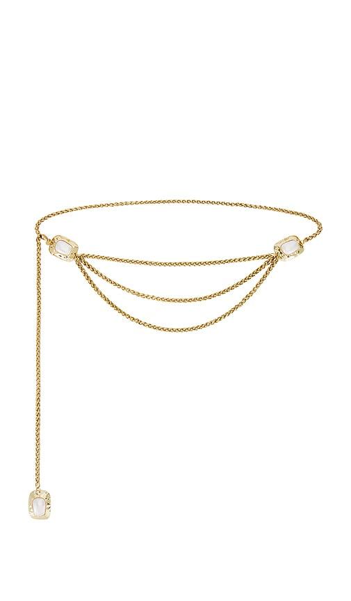 petit moments Giovana Belt in Ivory by PETIT MOMENTS