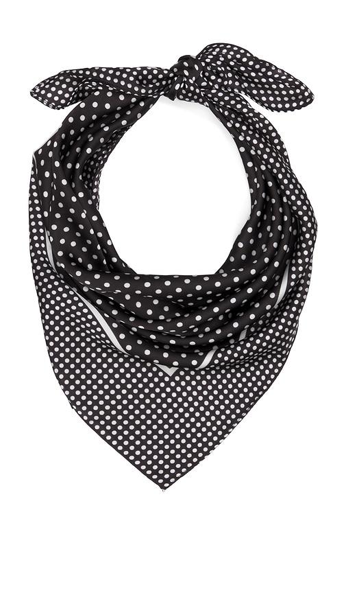 petit moments Isabella Scarf in Black,White by PETIT MOMENTS