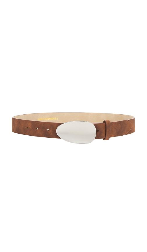 petit moments Laredo Belt in Tan by PETIT MOMENTS