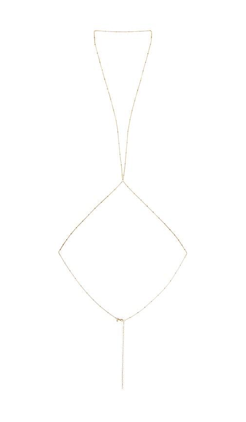 petit moments Lucca Body Chain in Metallic Gold by PETIT MOMENTS