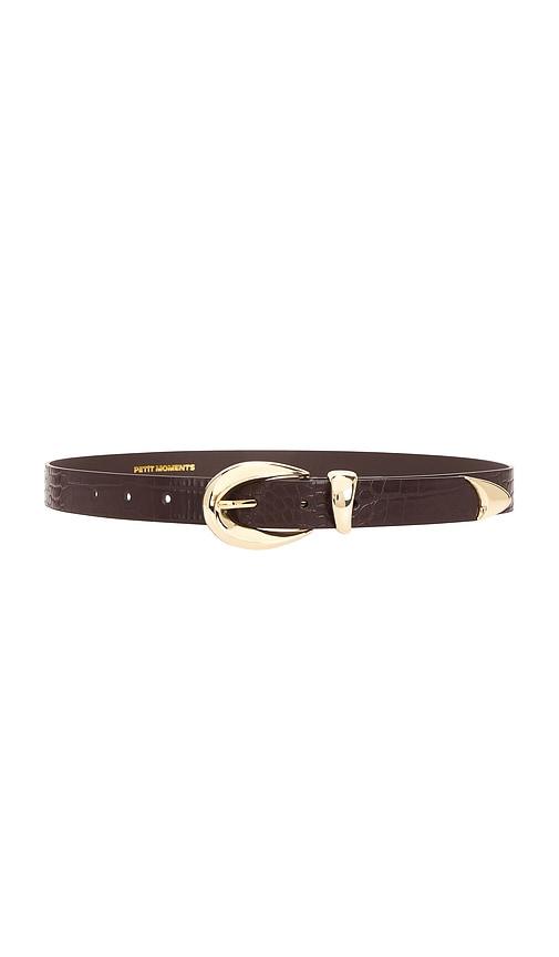petit moments Marisa Belt in Brown by PETIT MOMENTS