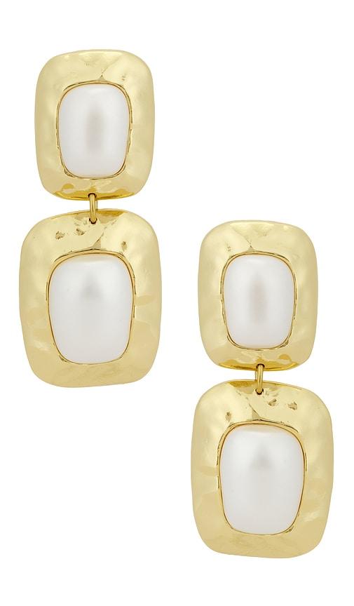 petit moments Martina Earrings in Metallic Gold by PETIT MOMENTS