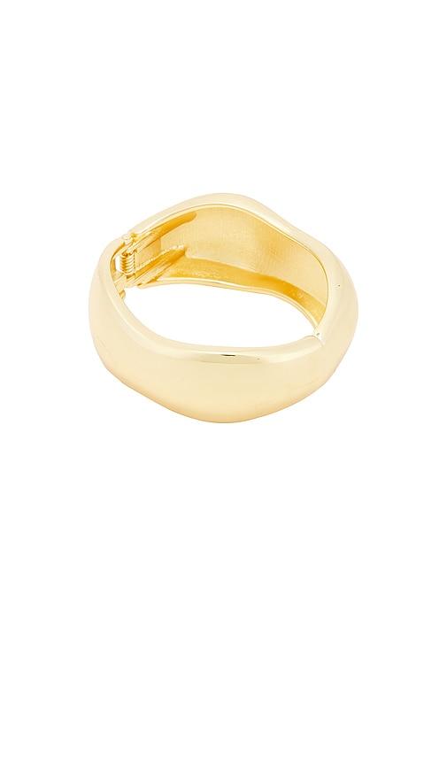 petit moments Melted Cuff in Metallic Gold by PETIT MOMENTS