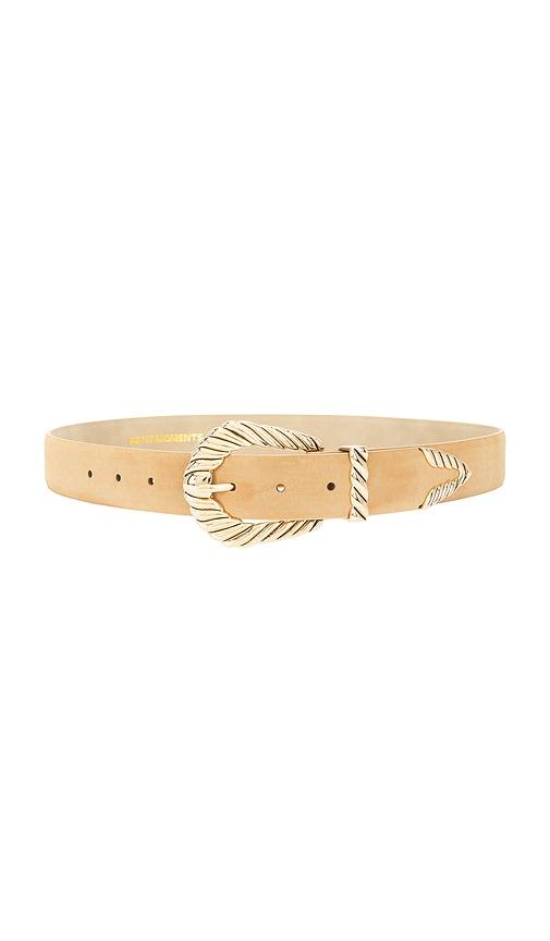 petit moments Modern Rodeo Belt in Neutral by PETIT MOMENTS