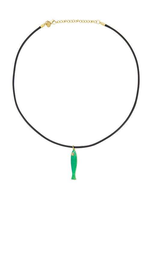 petit moments Netta Necklace in Green by PETIT MOMENTS