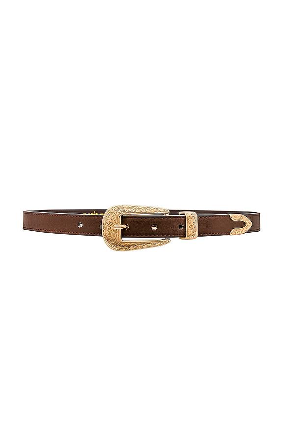 petit moments Phoenix Belt in Brown by PETIT MOMENTS