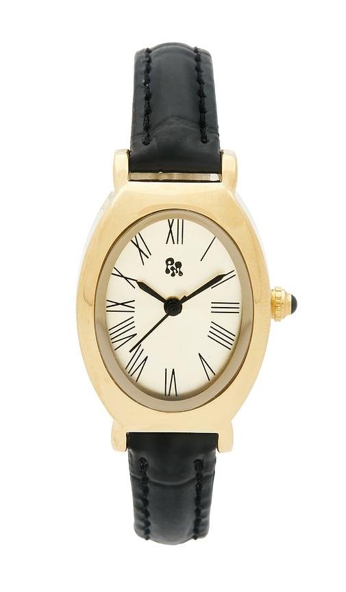 petit moments Saldana Watch in Black by PETIT MOMENTS