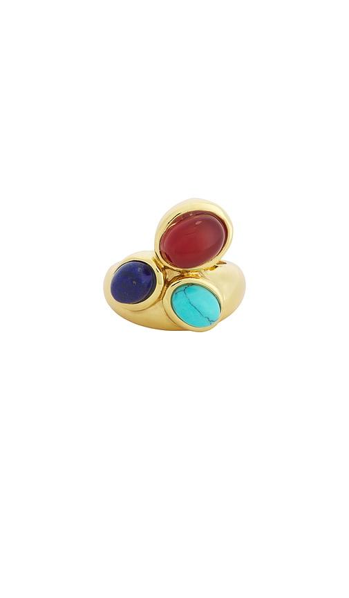 petit moments Sevilla Ring in Blue,Brown by PETIT MOMENTS