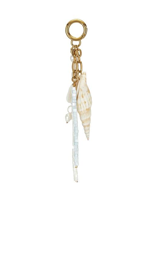 petit moments Sunkissed Keychain in Metallic Gold by PETIT MOMENTS