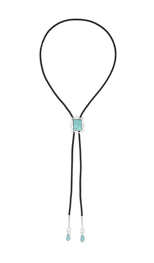 petit moments Whimsky Bolo Necklace in Teal by PETIT MOMENTS