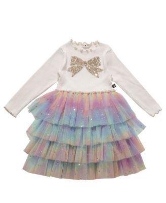 Girls' Bow Layered Tutu Dress - Baby by PETITE HAILEY