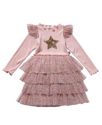 Girls Frill Layered Tutu Dress - Little Kid by PETITE HAILEY