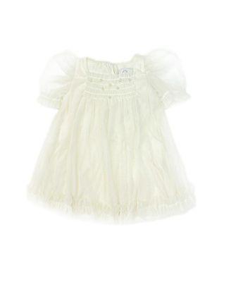 Girls' Bella Buttermilk Tulle Dress - Baby by PETITE MAISON KIDS