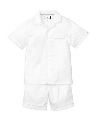 Boys' Classic White Short Set - Baby by PETITE PLUME