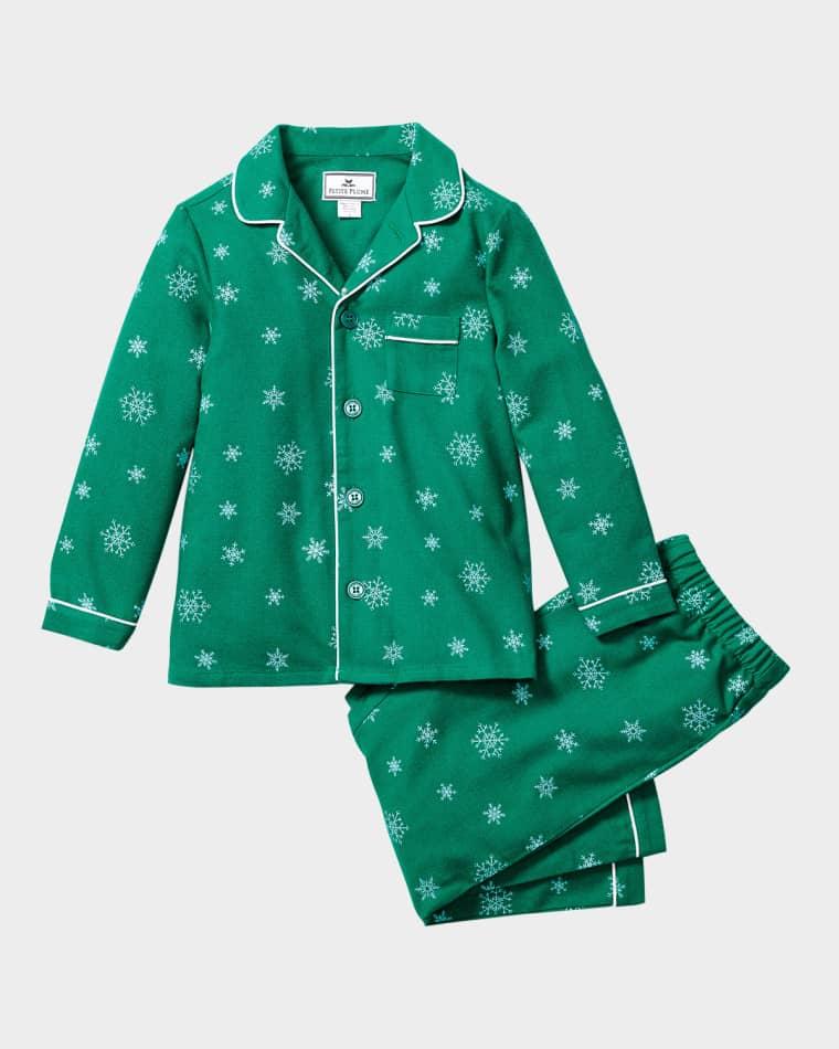 Boy's Emerald Wonderland Two-Piece Pajama Set, Size 6M-14 by PETITE PLUME