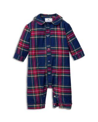 Boys' Windsor Tartan Flannel Coverall - Baby by PETITE PLUME
