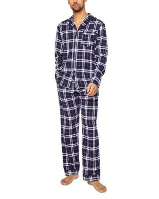 Brushed Twill Pajama Set by PETITE PLUME
