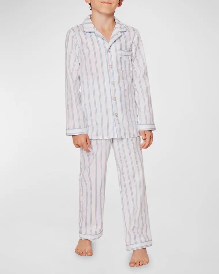 Girl's English Rose 2-Piece Pajama Set, Size 6M-14 by PETITE PLUME