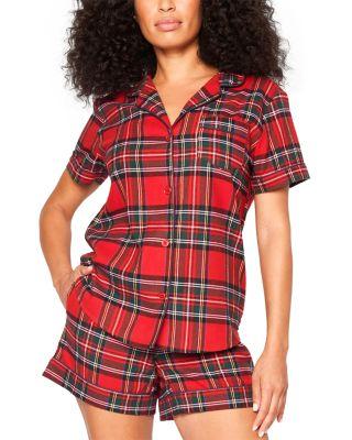 Imperial Tartan Pajama Set by PETITE PLUME