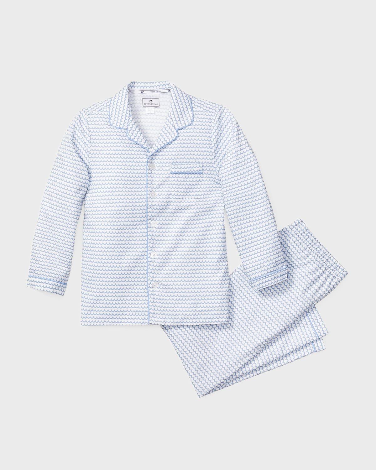 Kid's La Mer 2-Piece Pajama Set, Size 6M-14 by PETITE PLUME