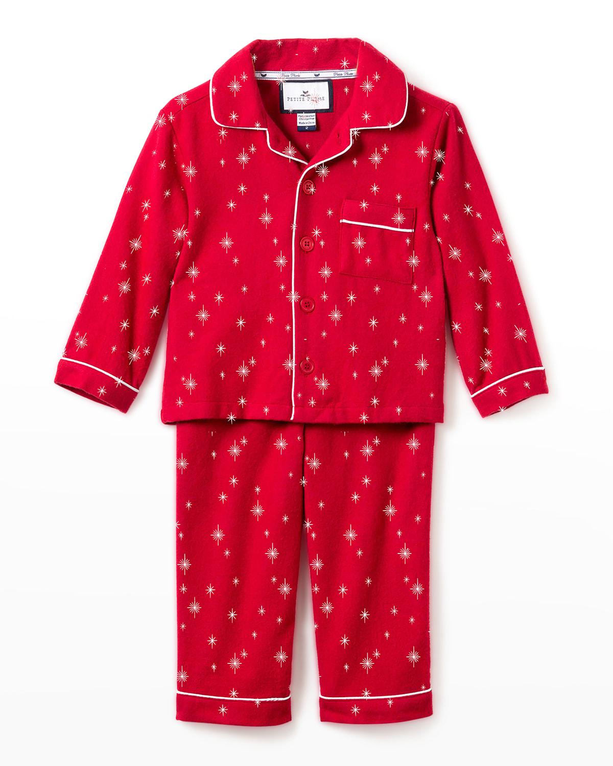 Kid's Starry Night 2-Piece Pajama Set, Size 6M-14 by PETITE PLUME