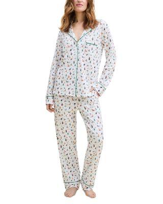 Merry Meow Pima Pajama Set by PETITE PLUME