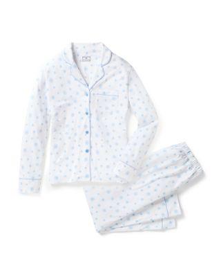Periwinkle Wonderland Pima Pajama Set by PETITE PLUME