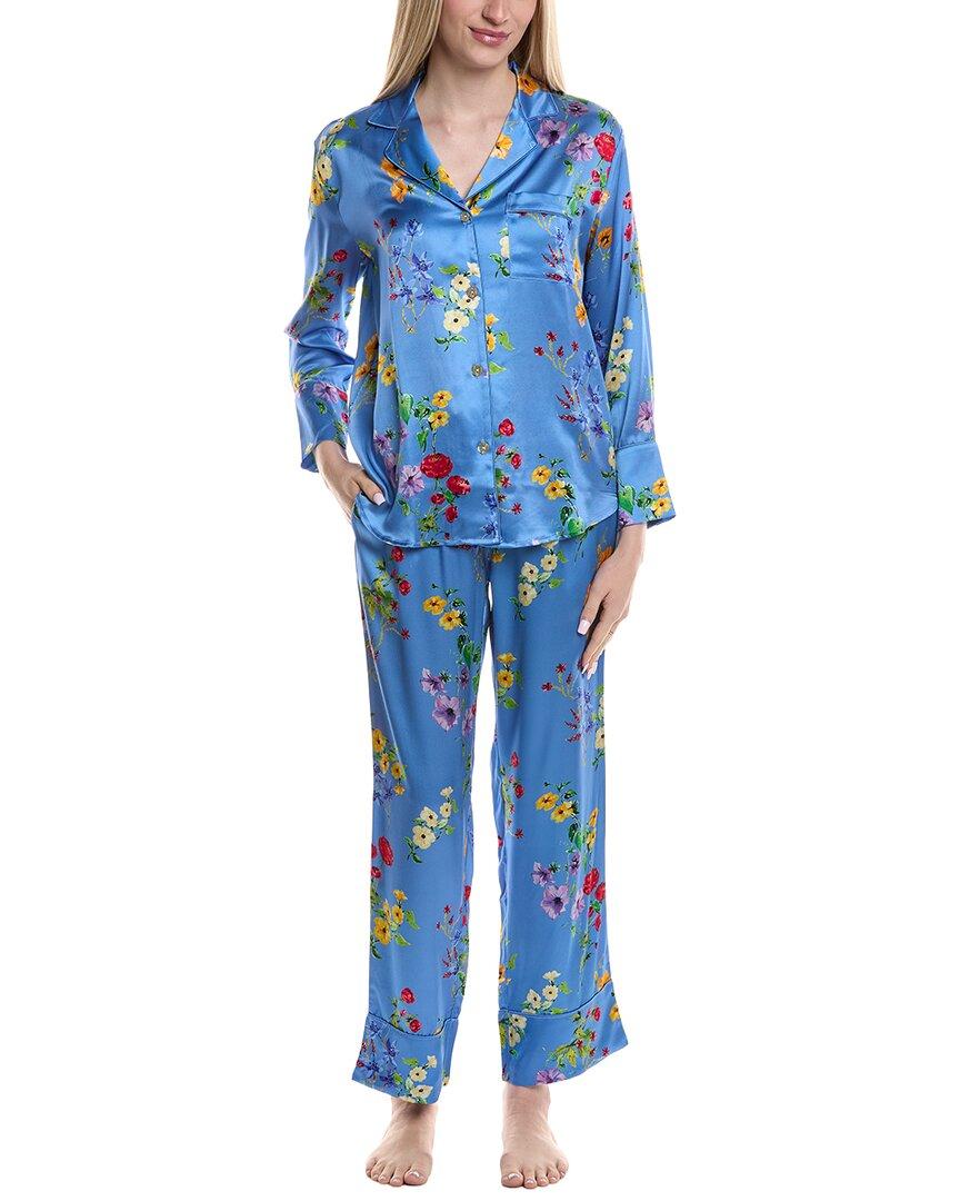 Petite Plume 2pc Silk Pajama Set by PETITE PLUME