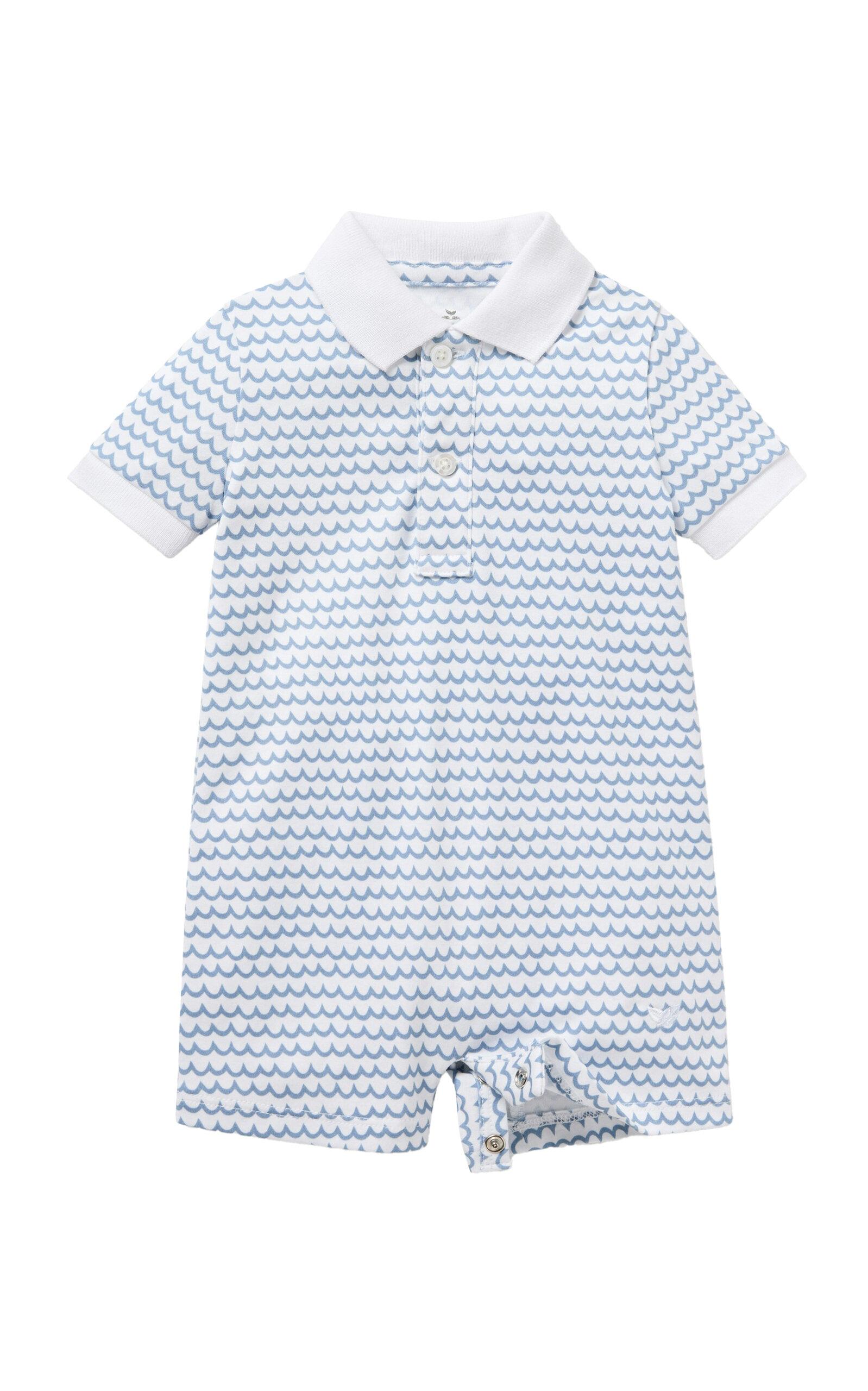 Petite Plume Infant Boy Pima Cotton Romper - Moda Operandi by PETITE PLUME
