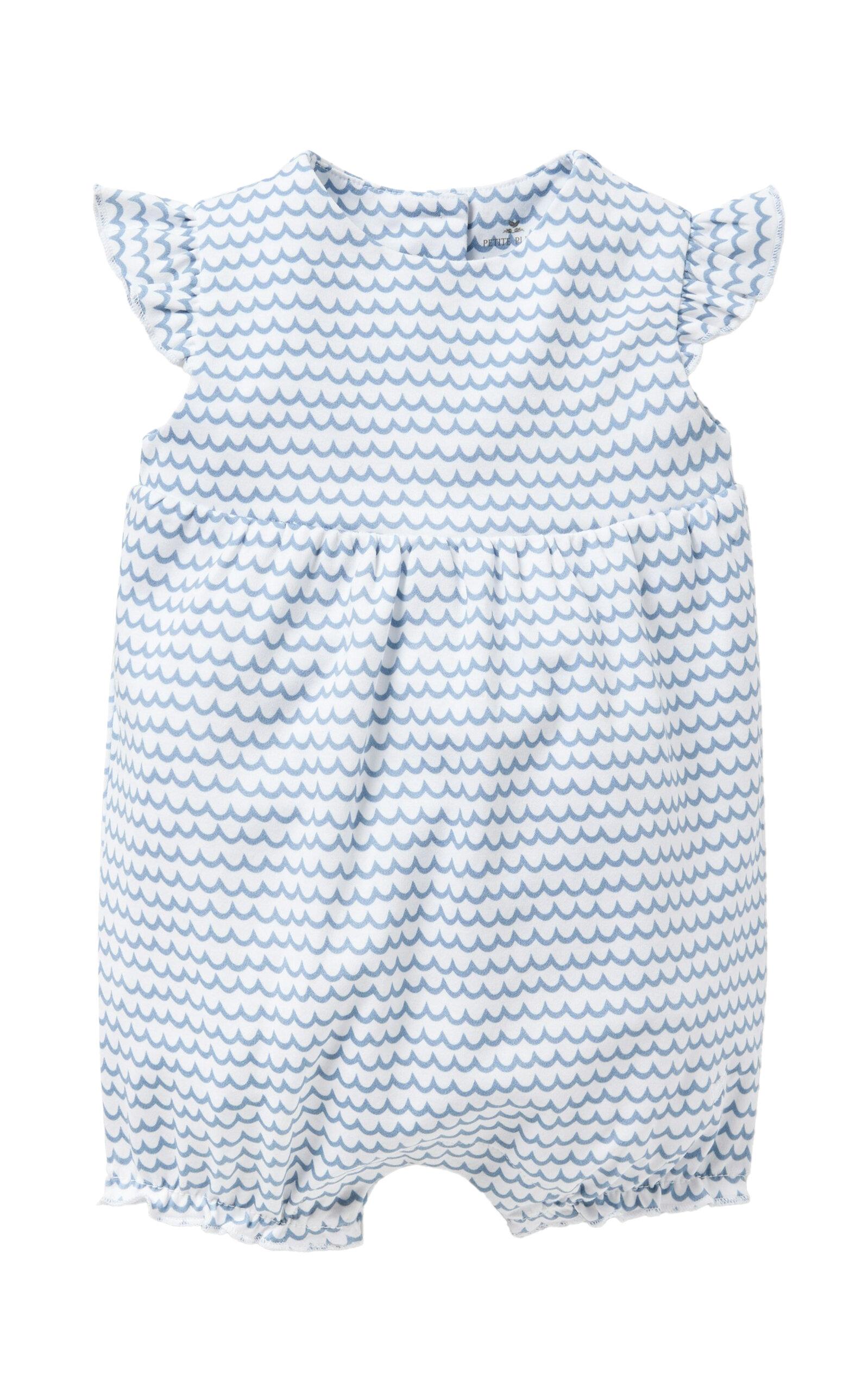 Petite Plume Infant Girl Pima Cotton Summer Romper - Moda Operandi by PETITE PLUME