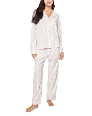 Piped Pajama Set by PETITE PLUME