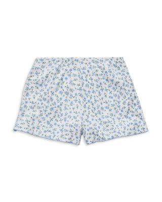 Pointelle Knit Shorts by PETITE PLUME