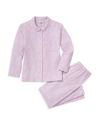 Twill Colette Long Pajama Set by PETITE PLUME