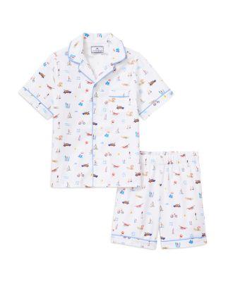 Unisex Classic Nostalgia Short Pajama Set - Baby by PETITE PLUME