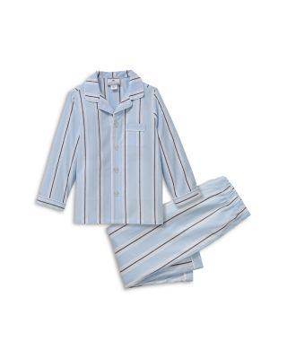 Unisex Coastal Striped Classic Pajama Set - Baby by PETITE PLUME