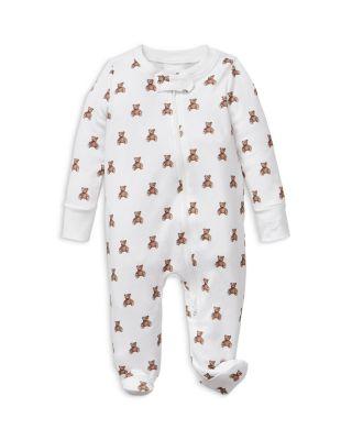 Unisex Pima Teddy Tales Footie - Baby by PETITE PLUME