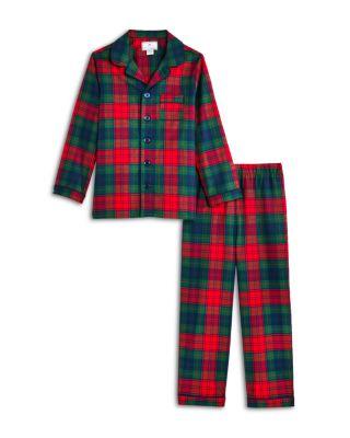 Unisex Twill St. James Tartan Pajama Set - Little Kid by PETITE PLUME