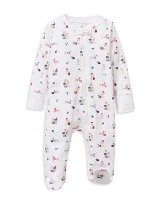 Unisex Woof de No&euml;l Cotton Romper Footie - Baby by PETITE PLUME