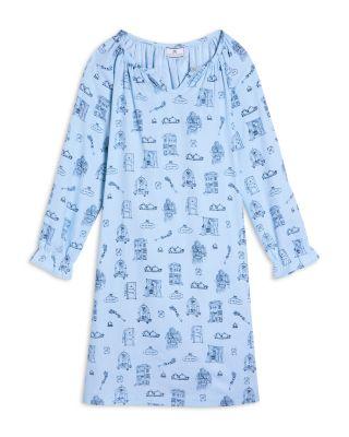 x Bloomingdale's Girls' Toile Nightgown - Exclusive by PETITE PLUME