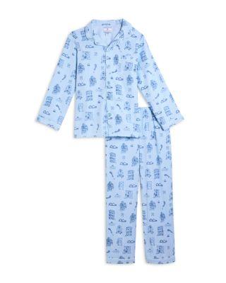 x Bloomingdale's Unisex Toile Nightgown Pajama Set by PETITE PLUME