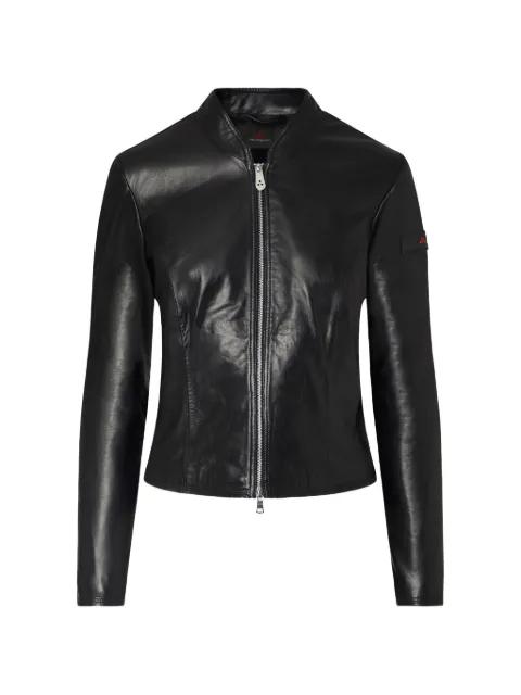 Lover 07 zip-up leather jacket by PEUTEREY
