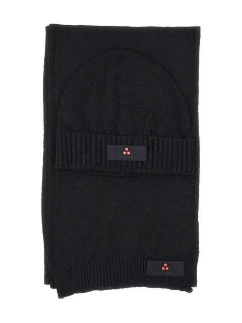 Silli05 ribbed scarf set by PEUTEREY