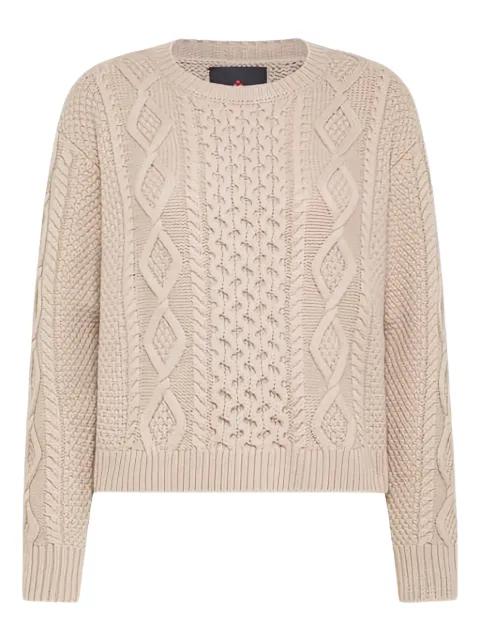 Tracy Ws cable-knit sweater by PEUTEREY