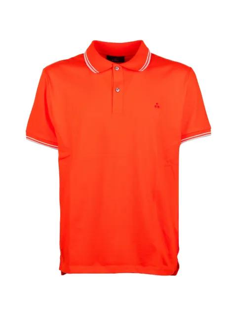 contrast trim polo shirt by PEUTEREY