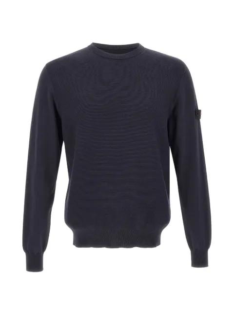 logo-patch crew-neck sweatshirt by PEUTEREY