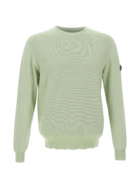logo-patch crew-neck sweatshirt by PEUTEREY